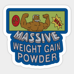 Massive Weight Gain Powder Sticker